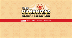 Desktop Screenshot of lasmananitasmexicanrestaurant.com